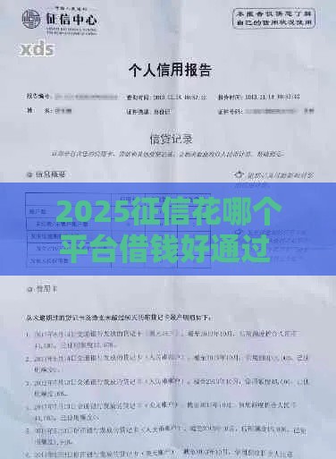 2025征信花哪个平台借钱好通过 实测5家秒下款良心口子