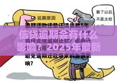 信贷逾期会有什么影响？2025年最新逾期后果全解析