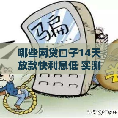 哪些网贷口子14天放款快利息低 实测5家靠谱平台推荐
