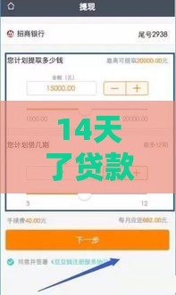 14天了贷款口子有哪些？这5个平台下款快还不查征信！