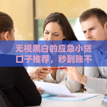 无视黑白的应急小贷口子推荐，秒到账不查征信的借钱神器