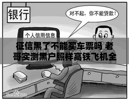 征信黑了不能买车票吗 老哥实测黑户照样高铁飞机全拿下