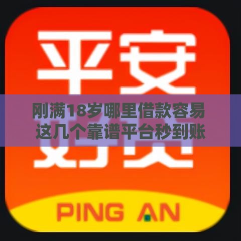 刚满18岁哪里借款容易 这几个靠谱平台秒到账