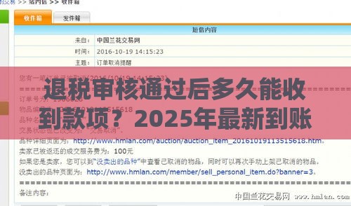 退税审核通过后多久能收到款项？2025年最新到账时间实测