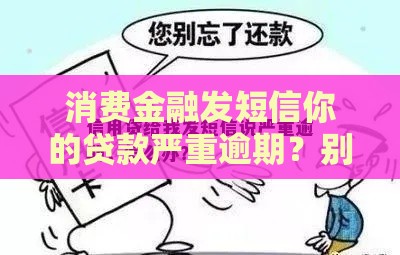 消费金融发短信你的贷款严重逾期？别慌！这3个口子秒下款救急