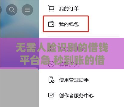 无需人脸识别的借钱平台急 秒到账的借款神器真实评测