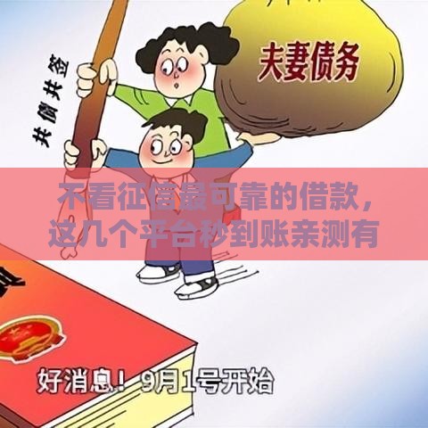 不看征信最可靠的借款，这几个平台秒到账亲测有效