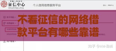 不看征信的网络借款平台有哪些靠谱选择？实测5家秒放款口子