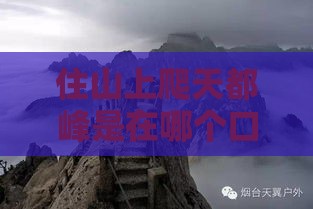 住山上爬天都峰是在哪个口子上？黄山登山口选择与资金筹备攻略