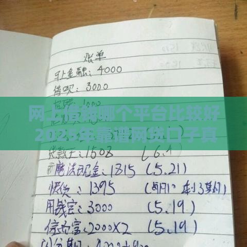网上借钱哪个平台比较好 2025年靠谱网贷口子真实测评