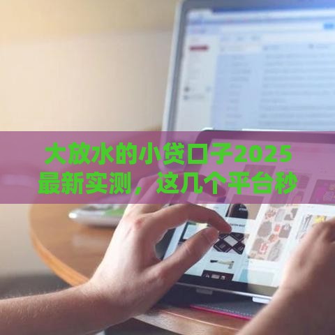 大放水的小贷口子2025最新实测，这几个平台秒到账不查征信