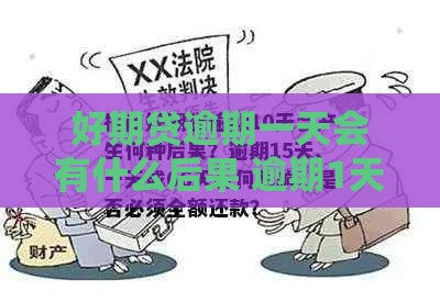 好期贷逾期一天会有什么后果 逾期1天上征信吗