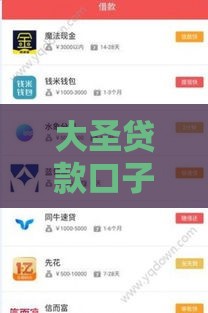 大圣贷款口子ios秒下款新通道 老哥实测额度5万起批