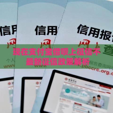 现在支付宝借呗上征信不 最新征信政策解析
