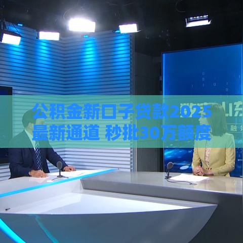 公积金新口子贷款2025最新通道 秒批30万额度亲测靠谱