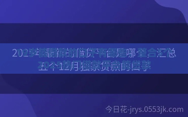 19岁能借款的口子有哪些：整合5个2025热门借款平台能贷款