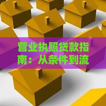 营业执照贷款指南：从条件到流程，一文全掌握