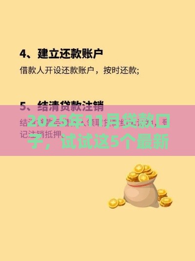 2025年11月贷款口子，试试这5个最新贷款平台怎么注销