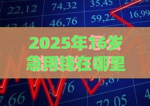 2025年16岁急用钱在哪里能借到钱刷脸呢，梳理五个最新分期36期的贷款平台