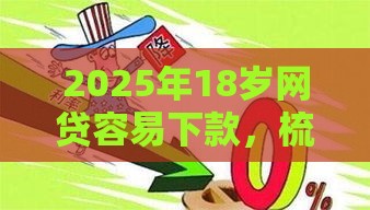 2025年18岁网贷容易下款，梳理五个最新最容易通过的借款平台