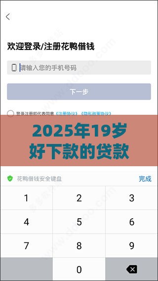 2025年19岁好下款的贷款平台，梳理5个最新借款平台借钱利息低