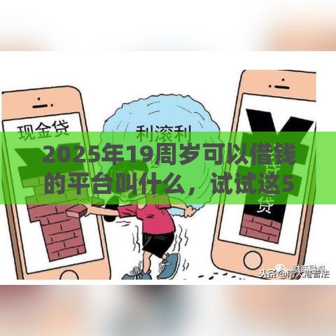 2025年19周岁可以借钱的平台叫什么，试试这5个最新16周岁贷款平台