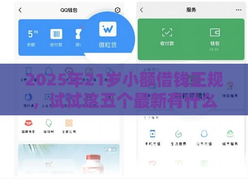 2025年21岁小额借钱正规，试试这五个最新有什么好的贷款平台