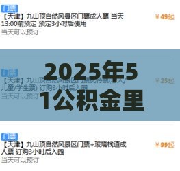 2025年51公积金里面好下款，看看这五个最新贷款不用还的平台