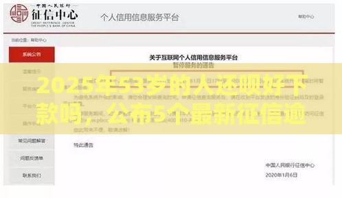 2025年53岁的人还呗好下款吗，公布5个最新征信逾期严重,,,平台能下款