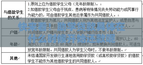 快来看！助学贷款具体在什么时候开始还款呢