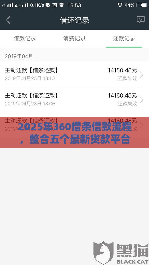 2025年360借条借款流程，整合五个最新贷款平台正规