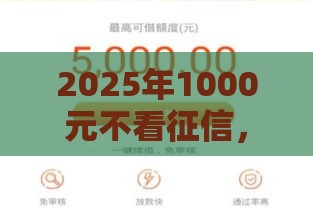2025年1000元不看征信,推荐五个最新网贷平台举报网站 2025年1000元不看征信,推荐五个最新网贷平台举报网站