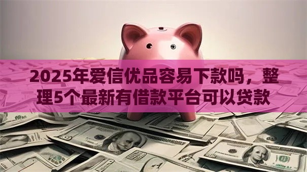 2025年爱信优品容易下款吗，整理5个最新有借款平台可以贷款