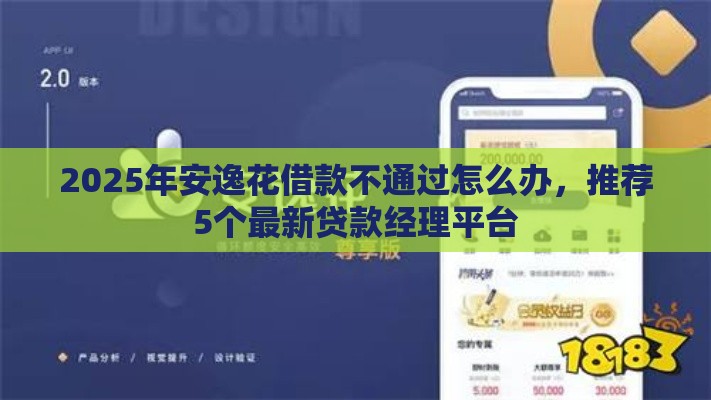 2025年安逸花借款不通过怎么办，推荐5个最新贷款经理平台