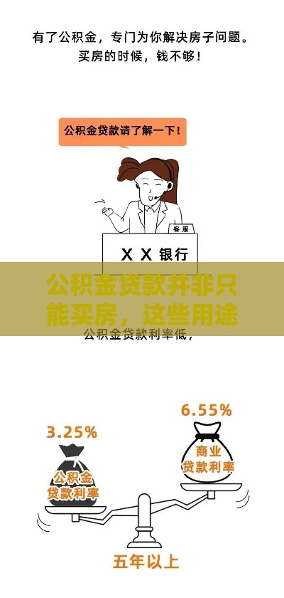 公积金贷款并非只能买房，这些用途你知道几个？