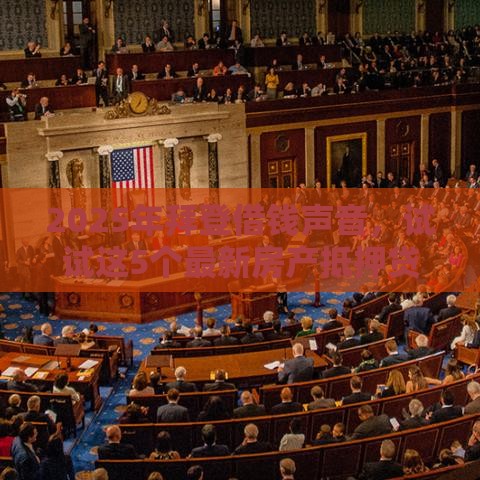 2025年拜登借钱声音，试试这5个最新房产抵押贷款平台