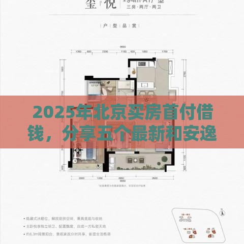 2025年北京买房首付借钱，分享五个最新和安逸花一样的平台还