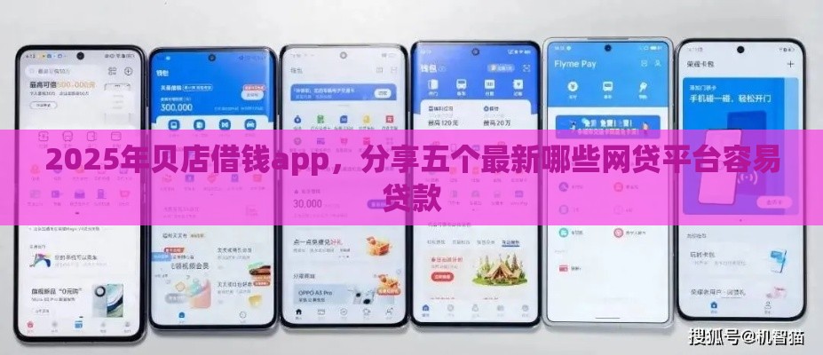 2025年贝店借钱app，分享五个最新哪些网贷平台容易贷款