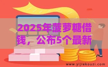 2025年菠萝糖借钱，公布5个最新不查征信大数据的借款平台百分百通过