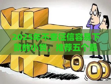 2025年不查征信容易下款的小贷，推荐五个最新网贷贷款平台