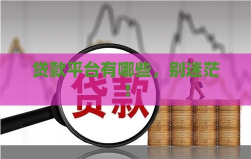 贷款平台有哪些，别迷茫！
