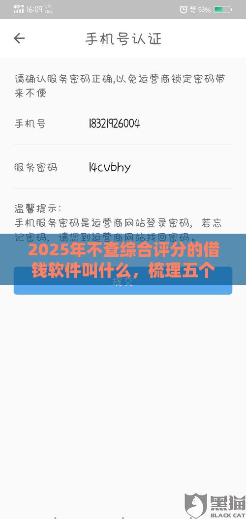 2025年不查综合评分的借钱软件叫什么，梳理五个最新黑户秒下款的高炮口子