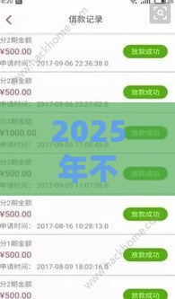 2025年不看征信的大额度，分享五个最新网商贷平台