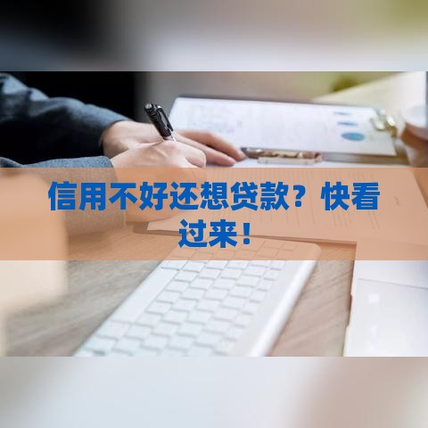 信用不好还想贷款？快看过来！