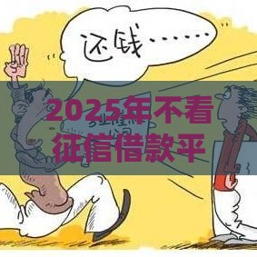 2025年不看征信借款平台贴吧，梳理5个最新什么网贷平台正规