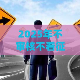 2025年不审核不看征信直接下款，公布5个最新年龄65了可以申请的网贷平台