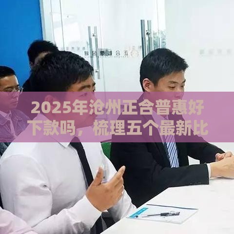 2025年沧州正合普惠好下款吗,梳理五个最新比较大的网贷平台 2025年沧州正合普惠好下款吗,梳理五个最新比较大的网贷平台