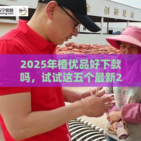 2025年橙优品好下款吗，试试这五个最新2025大花户放水秒下款的口子