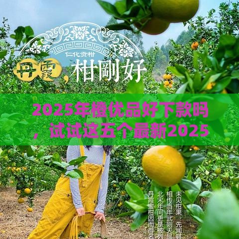 2025年橙优品好下款吗，试试这五个最新2025大花户放水秒下款的口子