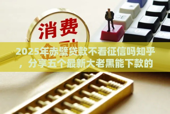 2025年赤壁贷款不看征信吗知乎，分享五个最新大老黑能下款的口子